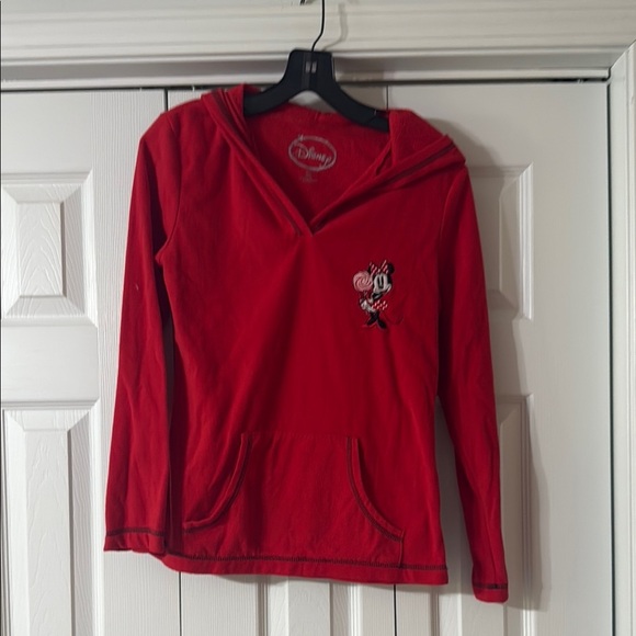 Disney Red Pullover with Minnie Mouse Design - Picture 1 of 5